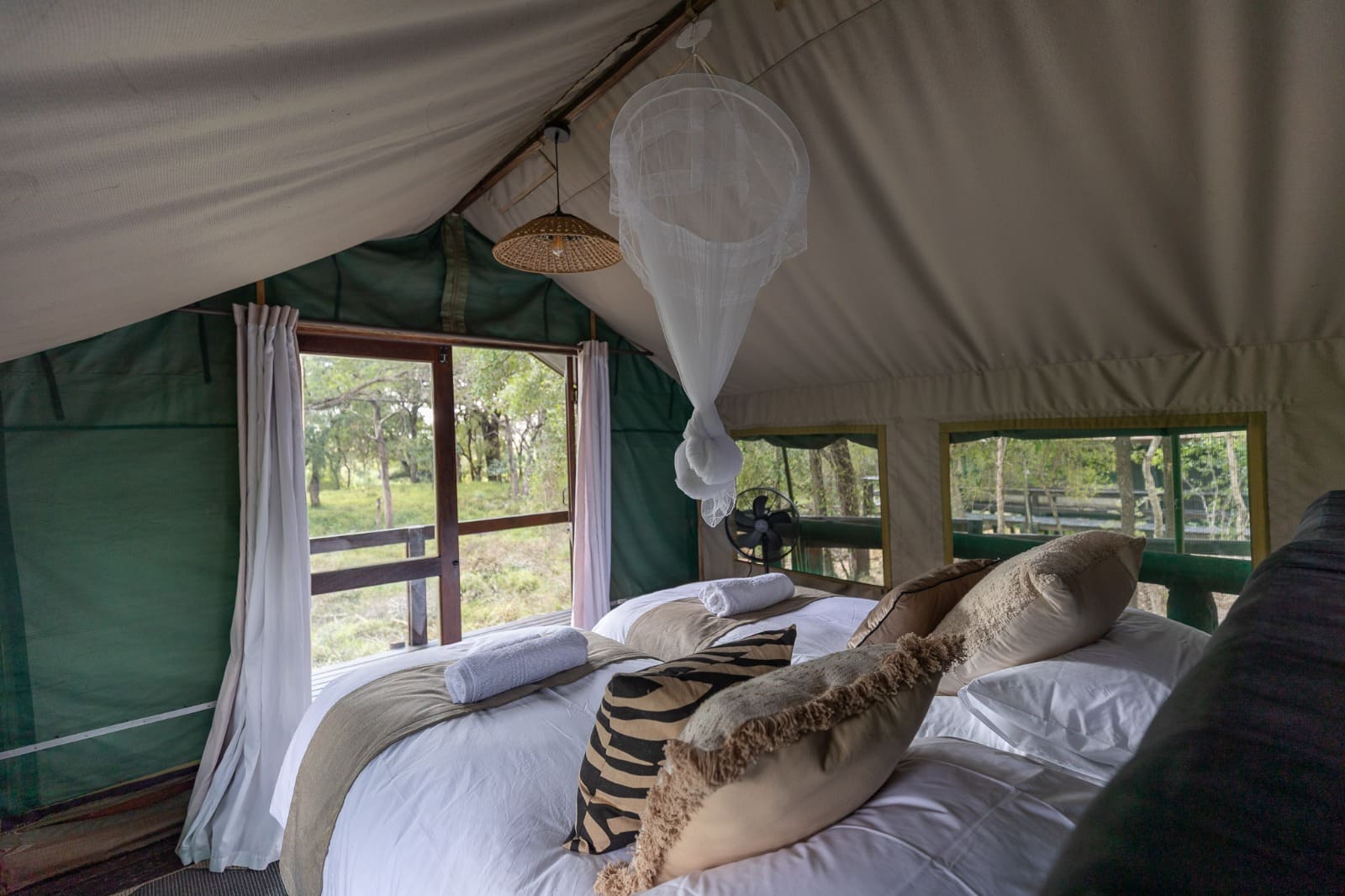 Ndzhaka Tented Camp 营地实景